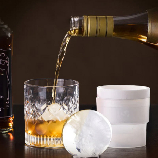 Stackable Round Ice Mould - Perfect Scoop Ice Cubes for Cool Drinks