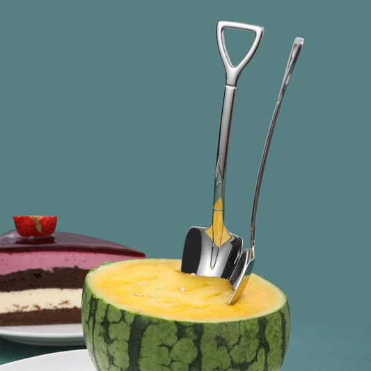 Stainless Steel Spade Spoon - Stylish Cutlery for Special Moments