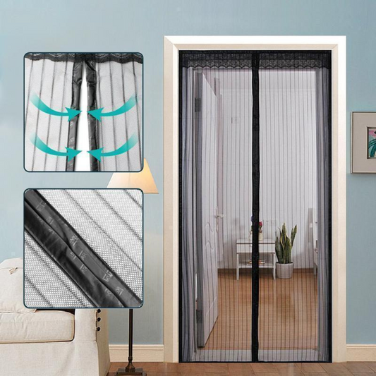 Insect - Repellent Mesh Door Curtain - Effective Protection for Your Home