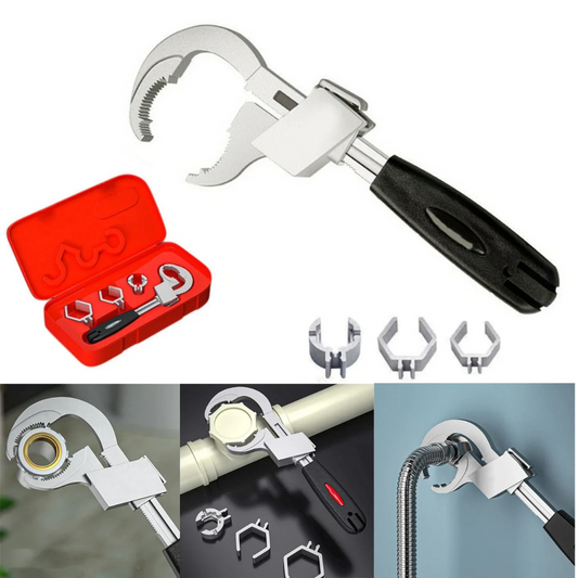 Flexible Double Open - End Spanner - Suitable for Any Screw Size
