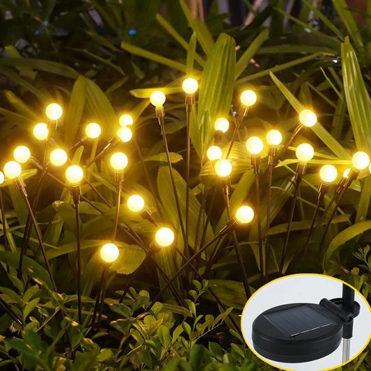 Solar - Powered Garden Led Lights - Firefly Effect