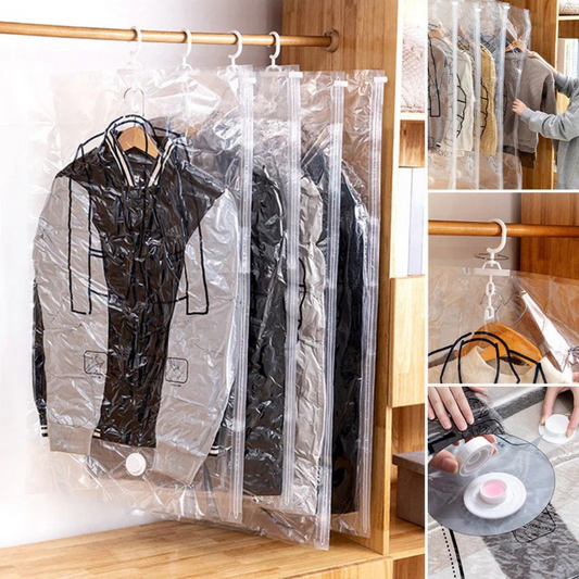 Hanging Garment Vacuum Storage Bags