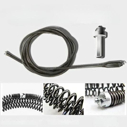 Drain Cleaning Spiral for Drilling Machines