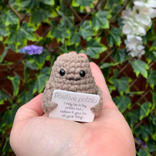 Happy Lucky Potato - Knitted Cuddly Gift
