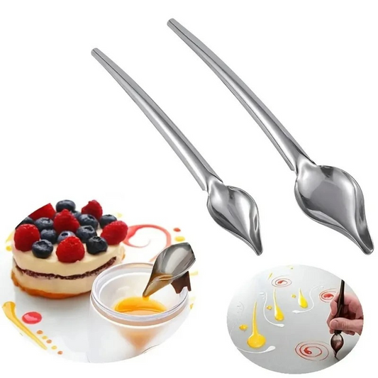 Precision Stainless Steel Decorating Spoon