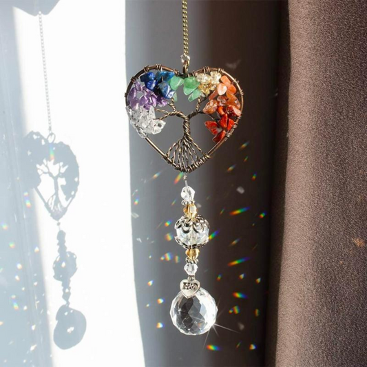 Funkelndes Kristall - Windspiel - Magical Light Show for Indoors & Outdoors