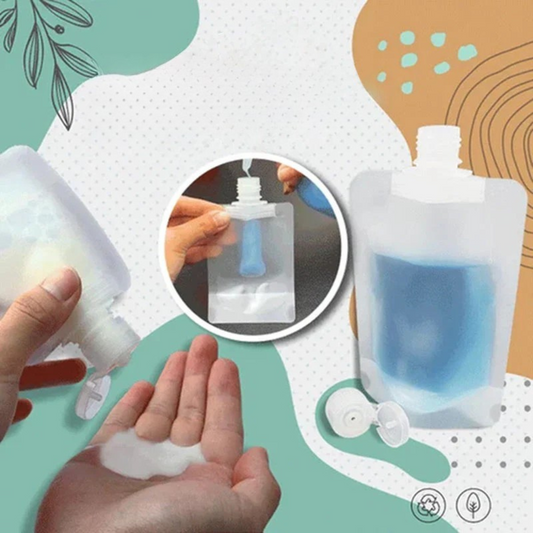 Practical Travel Liquid Bags - Set of 10 for on the Go