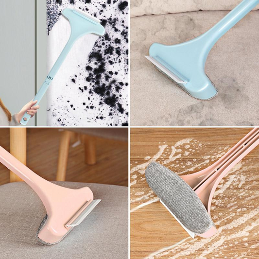 Double - Sided Glass Cleaning Brush - for a Streak - Free Shine