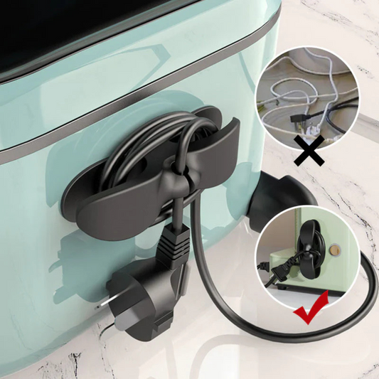 Space - Saving Cable Holder for the Kitchen