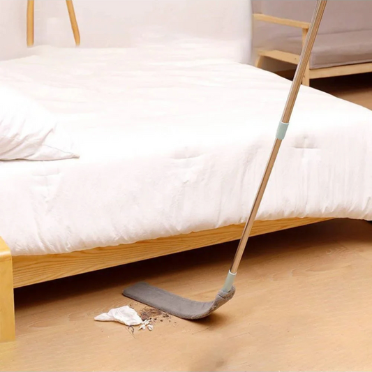 Flexible Microfibre Dust Mop with Telescopic Handle