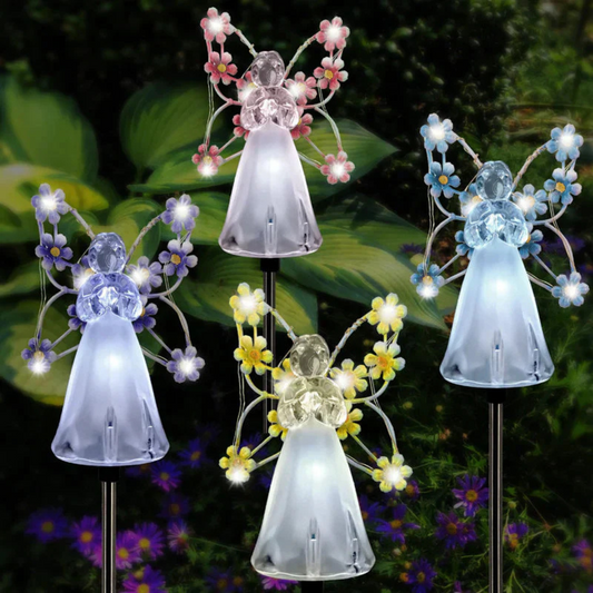 Waterproof Solar Angel Lamp - a Symbol of Remembrance & Hope