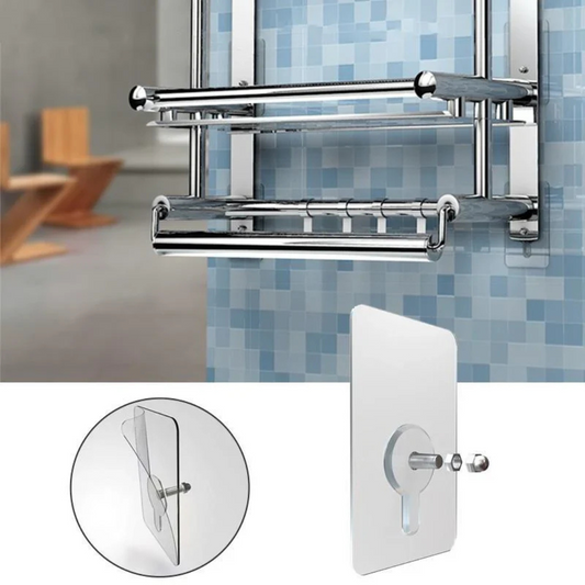 Self - Adhesive Screw Hooks - Simple, Stable and Non - Marking