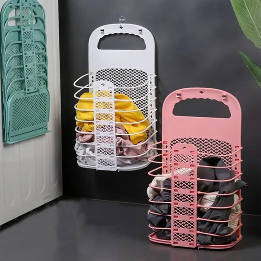 Foldable Wall Storage Basket - Flexible, Space - Saving and Versatile
