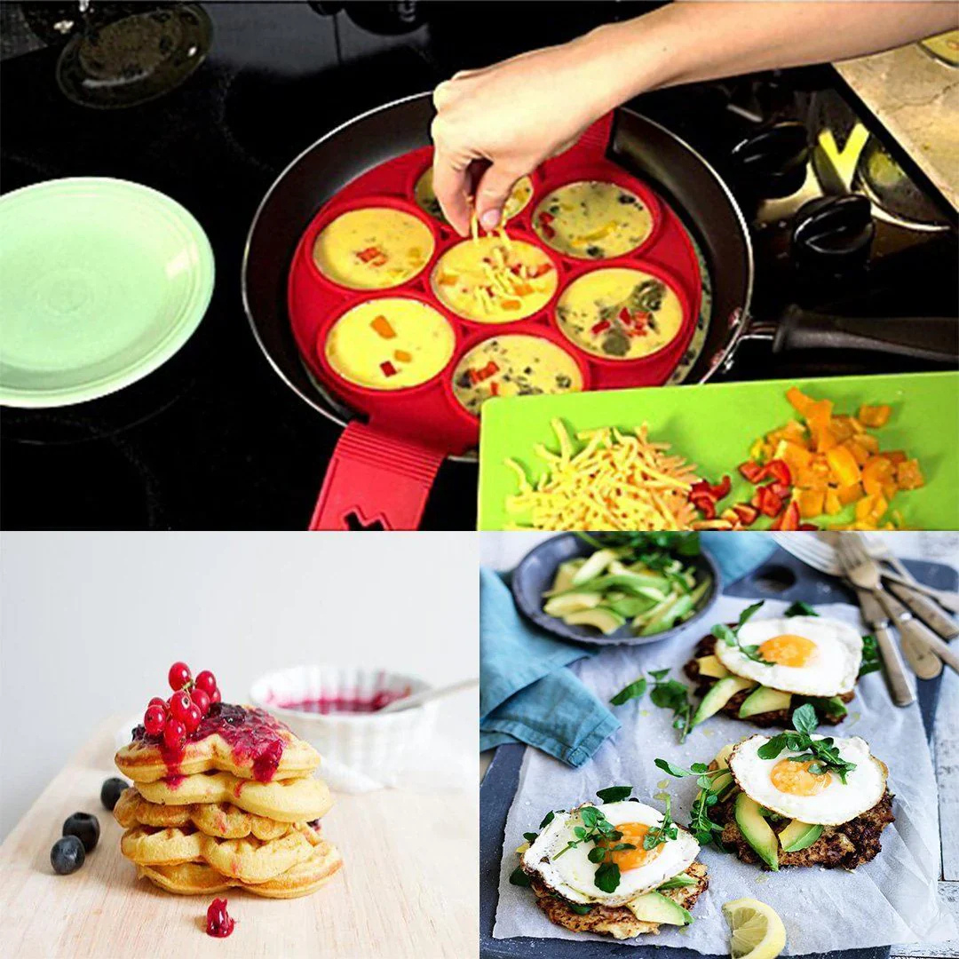 Non - Stick Silicone Baking Tin - Perfect for Versatile Baking!