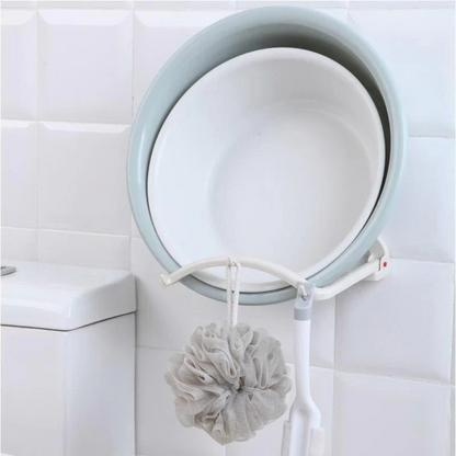 Flexible Bathroom Shelf with Rebound Function