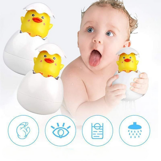 Hatching Chick Spray Bath Toy