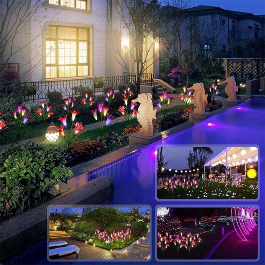 Solarlilies - Romantic Illuminated Flowers for Your Garden
