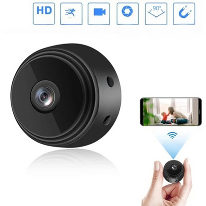 Compact Wifi Mini Camera with Magnetic Attachment