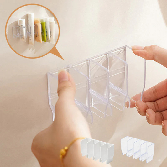 Wall - Mounted Cosmetics Shelf - Practical Storage for Care Products