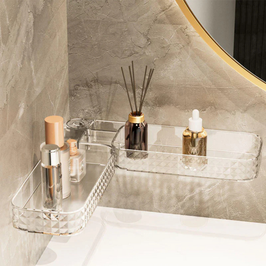 Rotatable Corner Wall Shelf - Space - Saving Storage