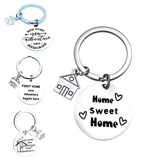Home Sweet Home Key Ring