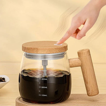Versatile Wooden Mixing Cup