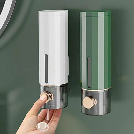 Wall - Mounted Liquid Soap Dispenser with Pump Mechanism