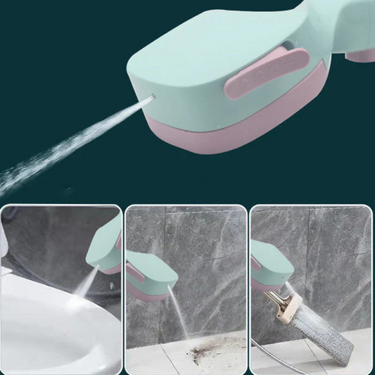 High - Pressure Shower Head with 4 Modes and Power Cleaning