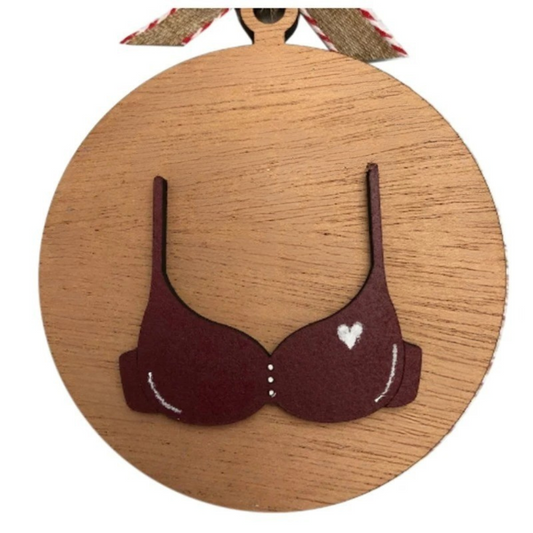 Christmas Fun - Fun Wooden Pendant for Festive Decorations