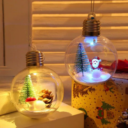 Luminous Christmas Tree Baubles