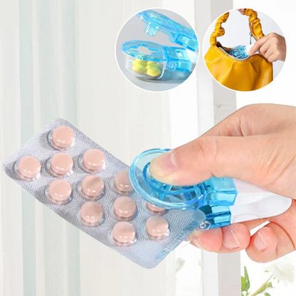 Practical Mini Pill Box - Simple, Safe and Always to Hand