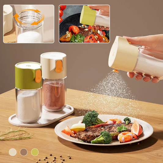 Salt Dispenser with Precision Pourer - Your Perfect Kitchen Aid