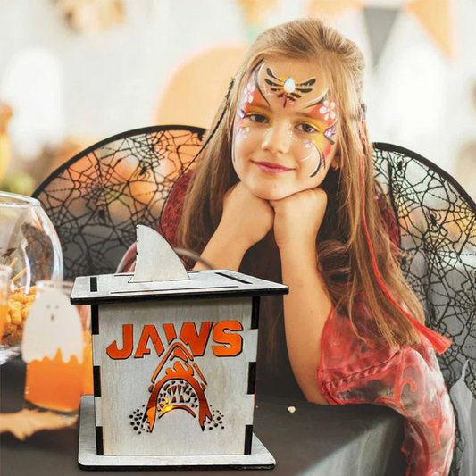 Gruseljack - Wooden Lantern for Spooky Halloween Decorations