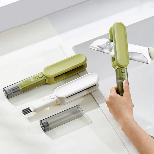 Practical Knife Cleaning Brush - Cleans and Sharpens in One Step