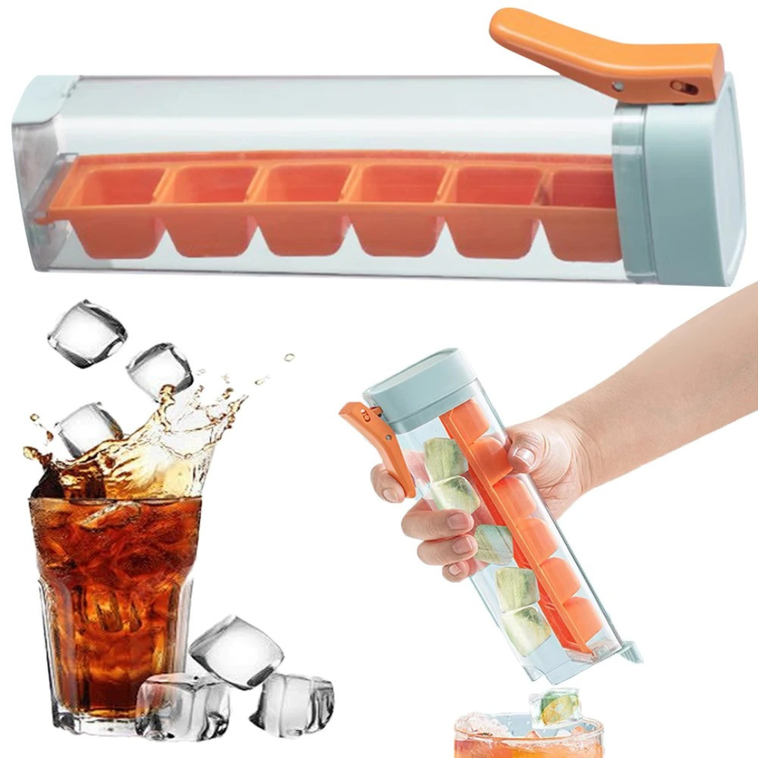Practical Ice Cube Mould with Pressure Function - Perfect for Cool Drinks