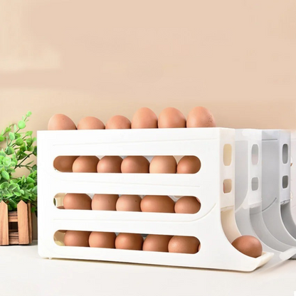 Four - Tier Egg Organiser Shelf