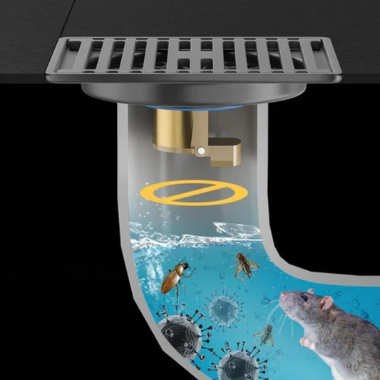 Effective Drain Stopper - No Odour, No Blockage!