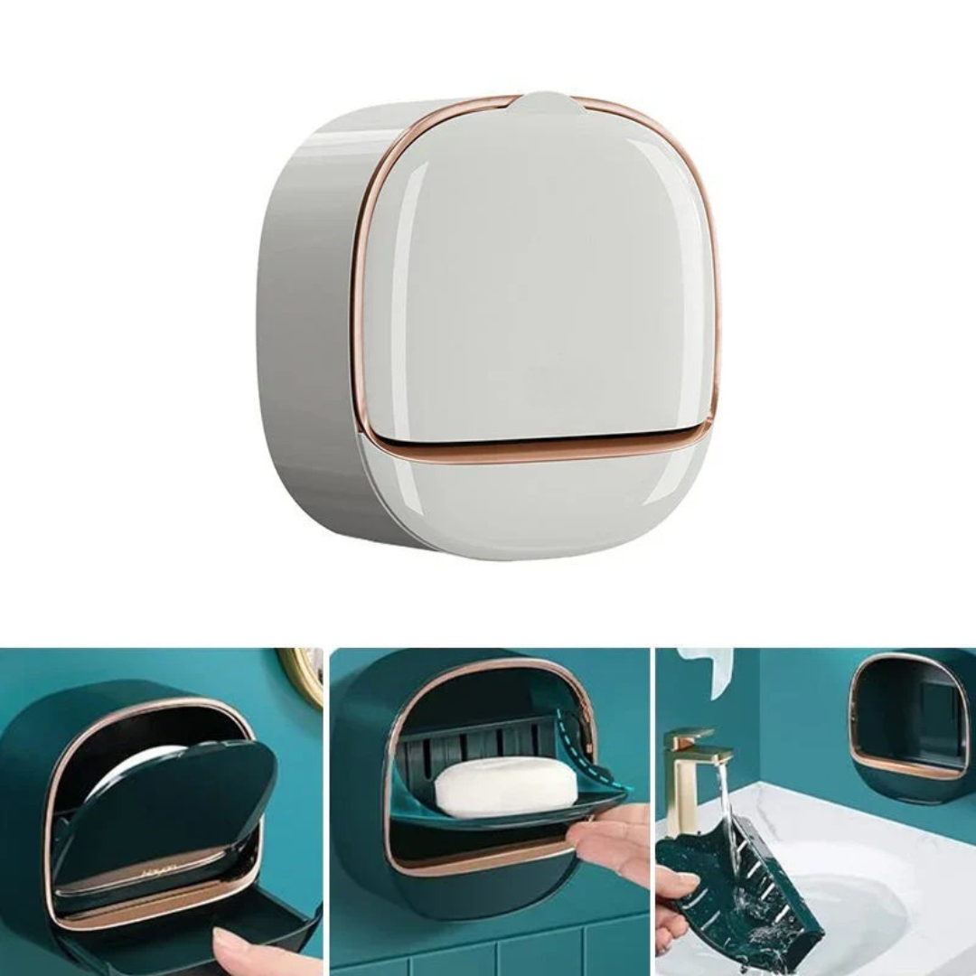 Practical Soap Dish with Drainer Function