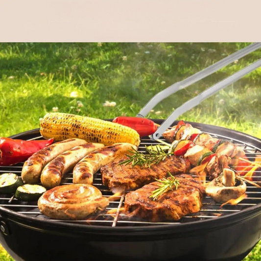 Grillmeister Turning Tongs - Perfect Control at the Bbq