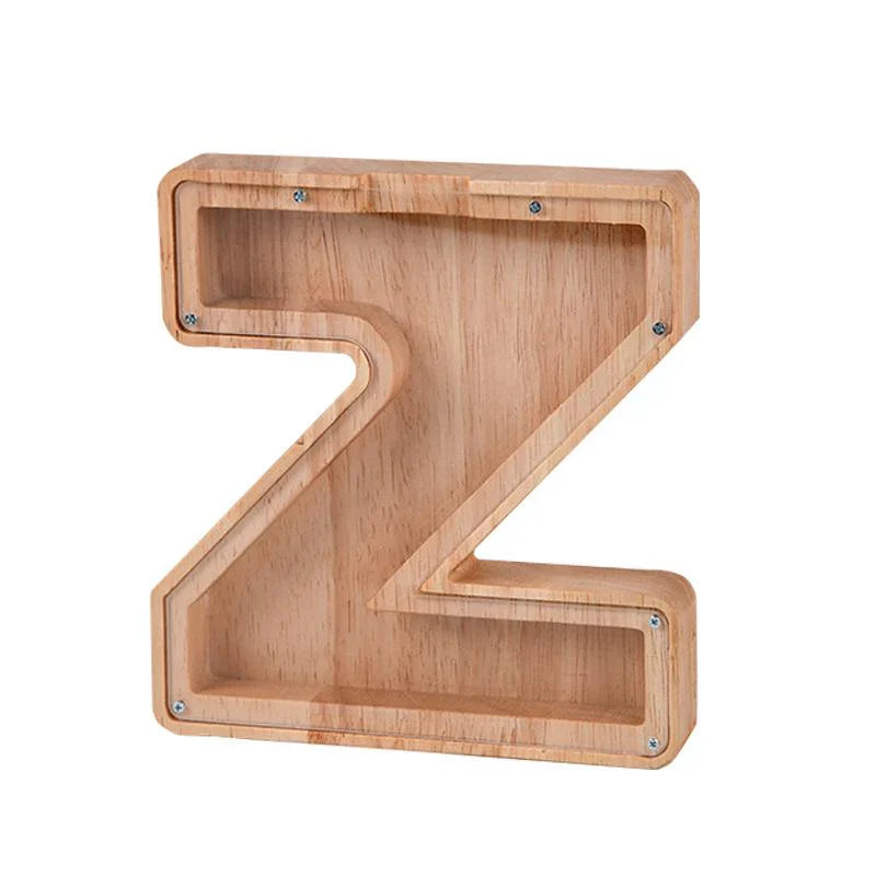 Customisable Letter Money Box - Learning & Saving Combined