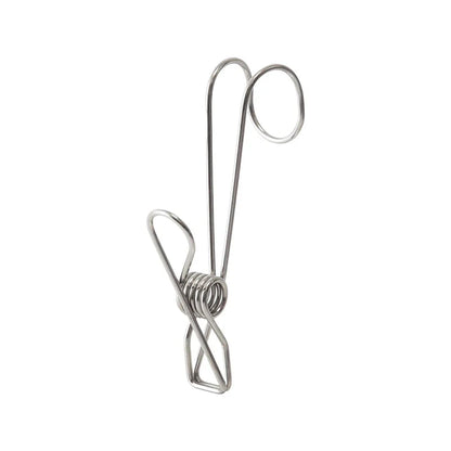 Stainless Steel Clothes Pegs (10 Pieces)