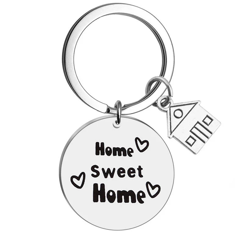 Home Sweet Home Key Ring