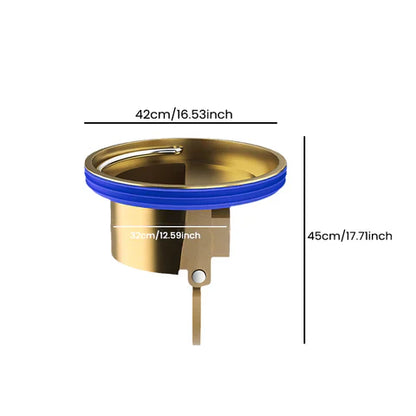 Effective Drain Stopper - No Odour, No Blockage!