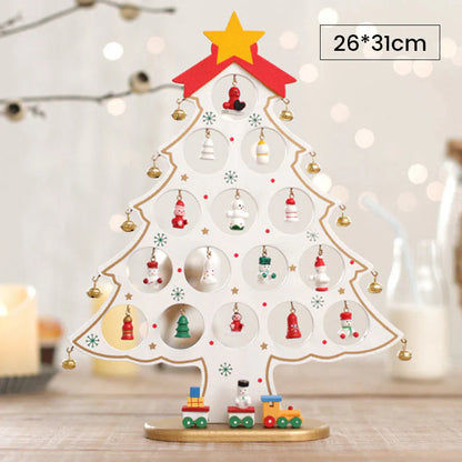 Diy Wooden Christmas Tree Set - Design Your Own Festive Tree