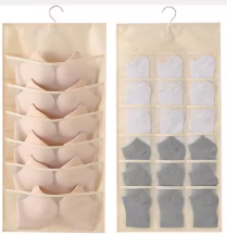 Hanging Organiser on Both Sides for the Wardrobe