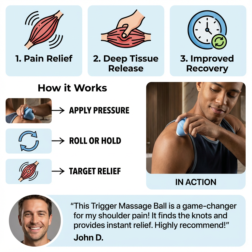 SuctionGrip Trigger Point Massage Ball