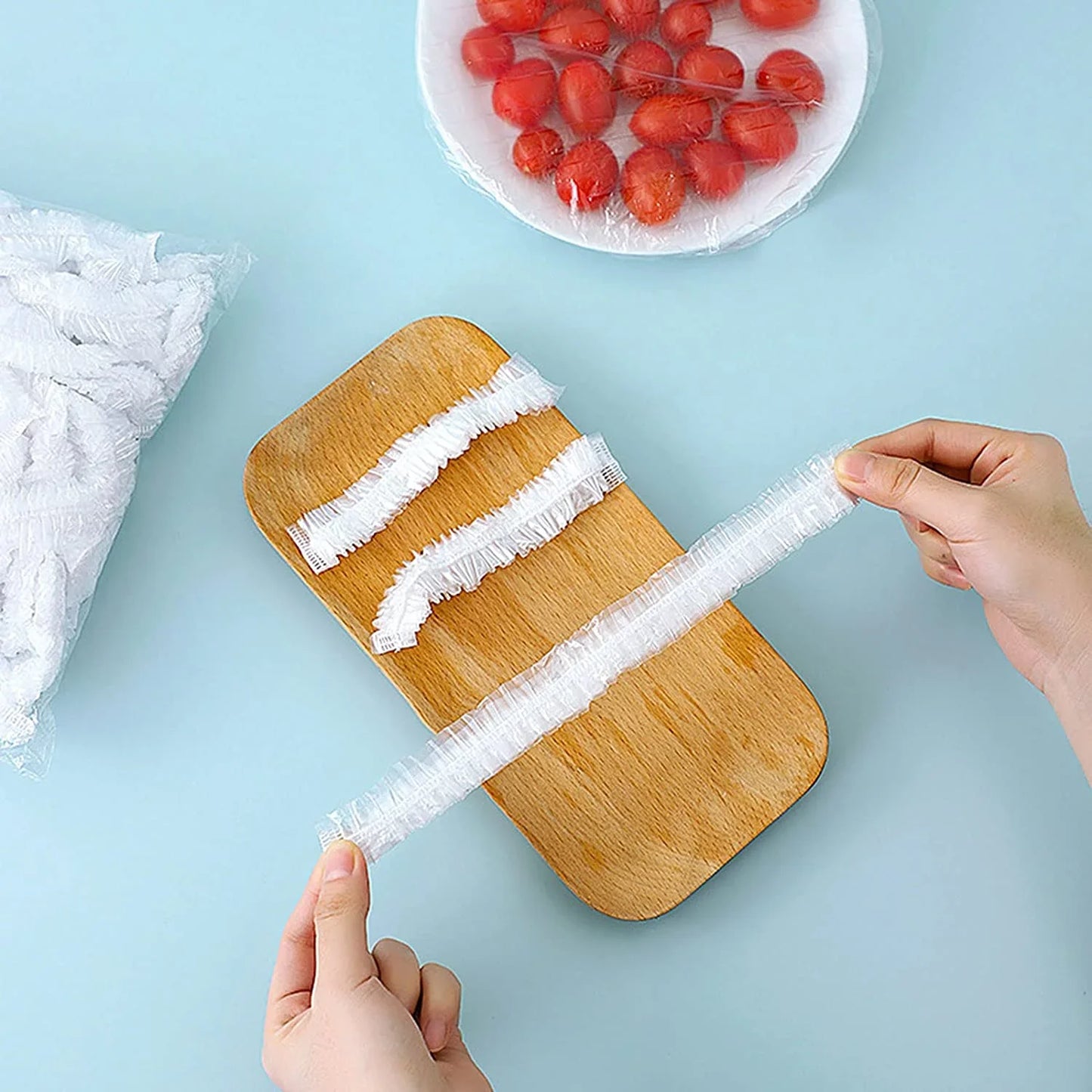 Practical Cling Bags for Food (100 Pieces)