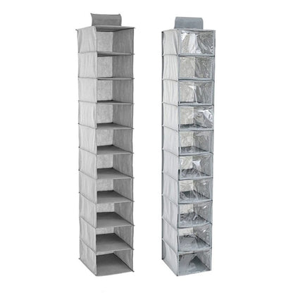 Practical 10 - Compartment Hanging Organiser for Shoes and Accessories