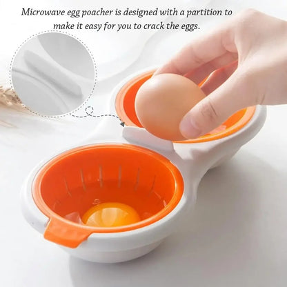 Practical Microwave Egg Cooker - Quick and Easy Preparation