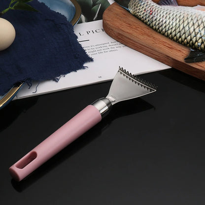 Stainless Steel Fish Scale Remover - Quick and Effortless Scale Removal